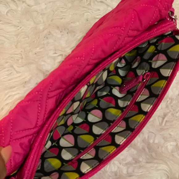 Vera Bradley Chain Shoulder Bag - Deep Pink - Picture 3 of 5